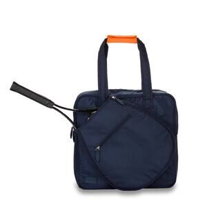 Ame & Lulu Sweet Shot Tennis Tote Blue 15x15 NWOT